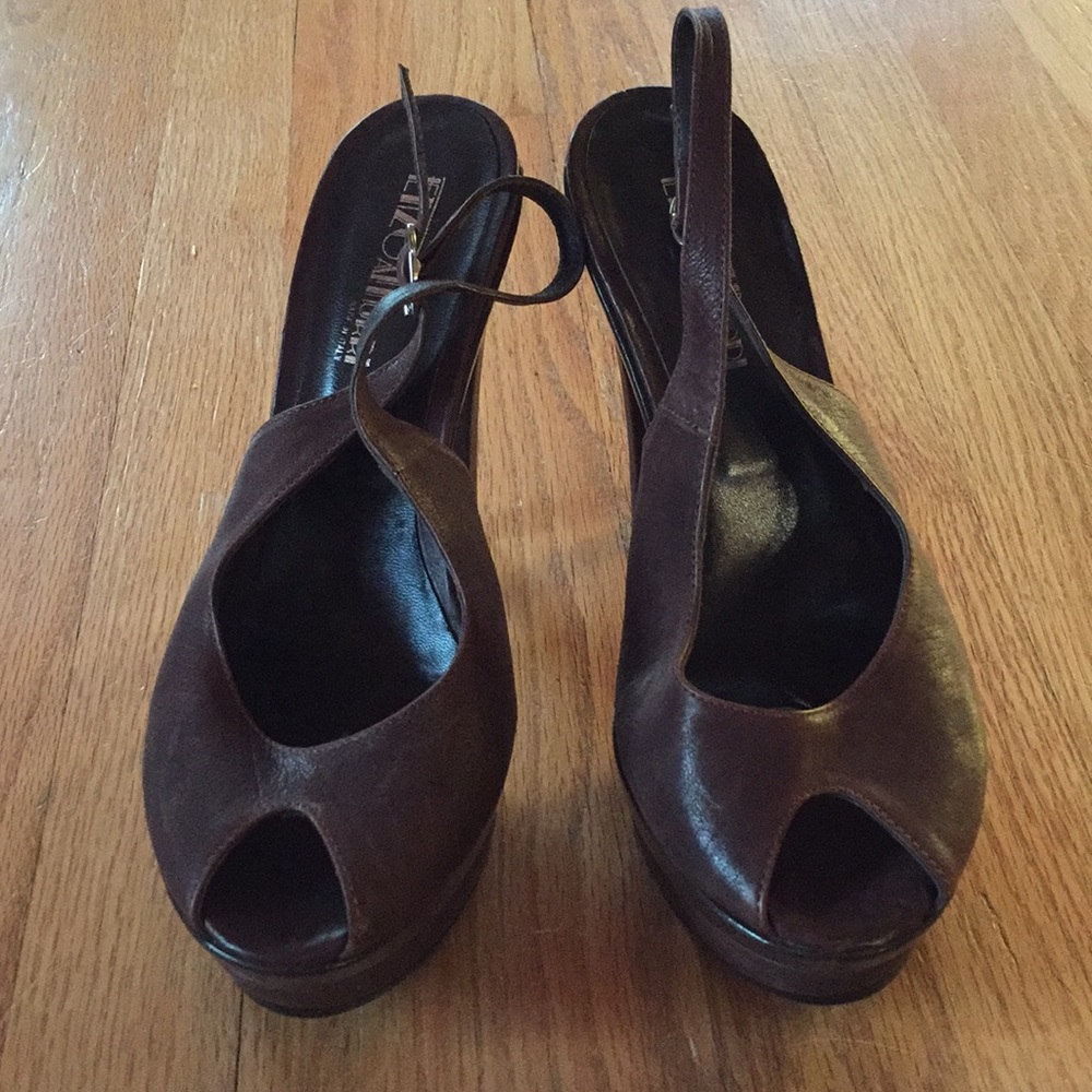 Italian leather heels Enzo Allurri 4” size 40